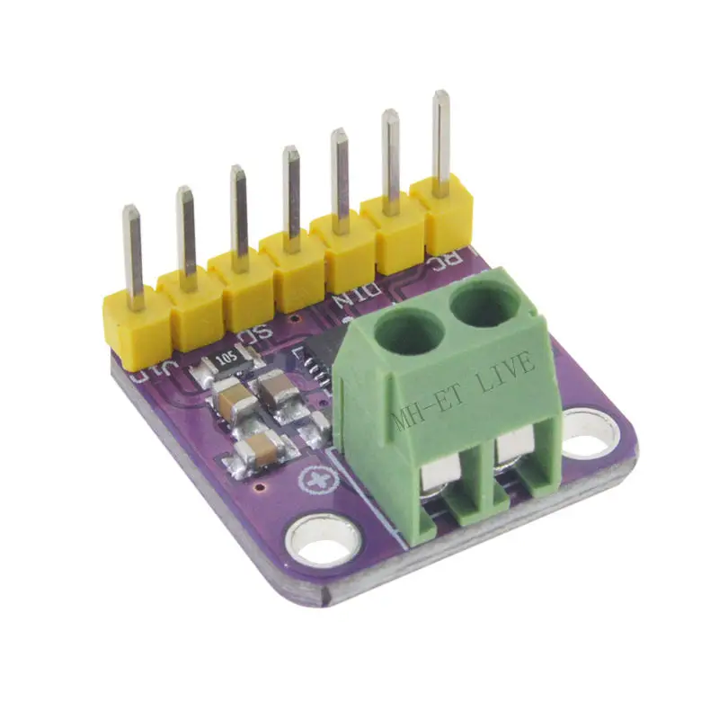 

RISE-Max98357 I2S 3W Class D Amplifier Breakout Interface Dac Decoder Module Filterless Audio Board For Raspberry Pi Esp32