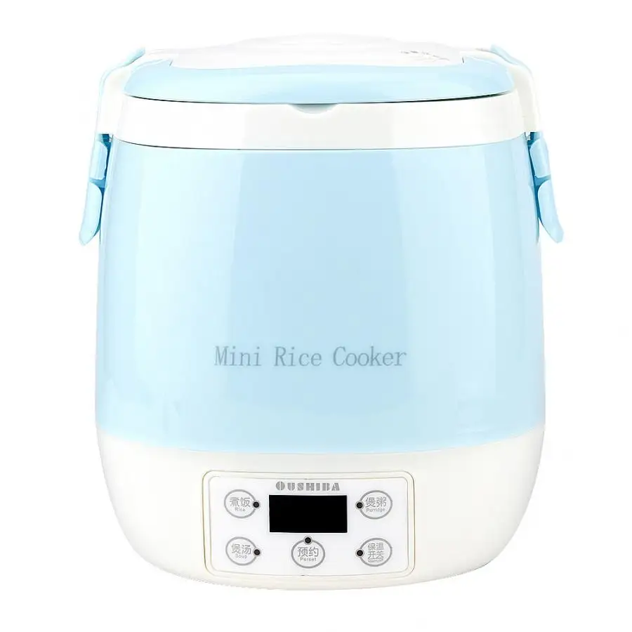 

Мини электрическая рисоварка 1.6л портативная еда тепловое Отопление Ланч-бокс контейнер для еды теплее для домашнего автомобиля