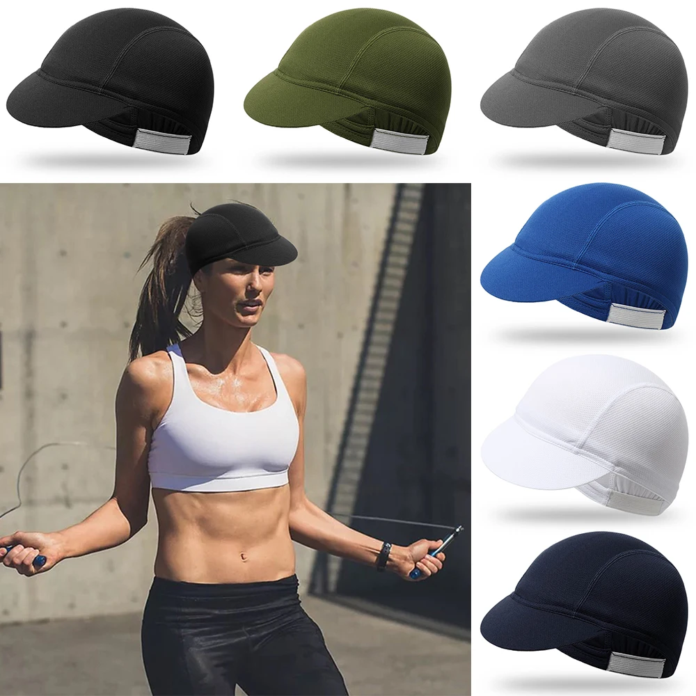

Protection Breathable Portable Dustproof Quick-Drying Bicycle Riding Cap Summer Elastic Mesh Fabrics Cycling Hat