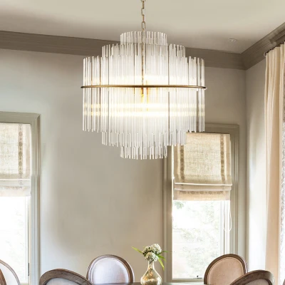 Светодиодная железная стеклянная лампа G4 в стиле постмодерн скандинавском