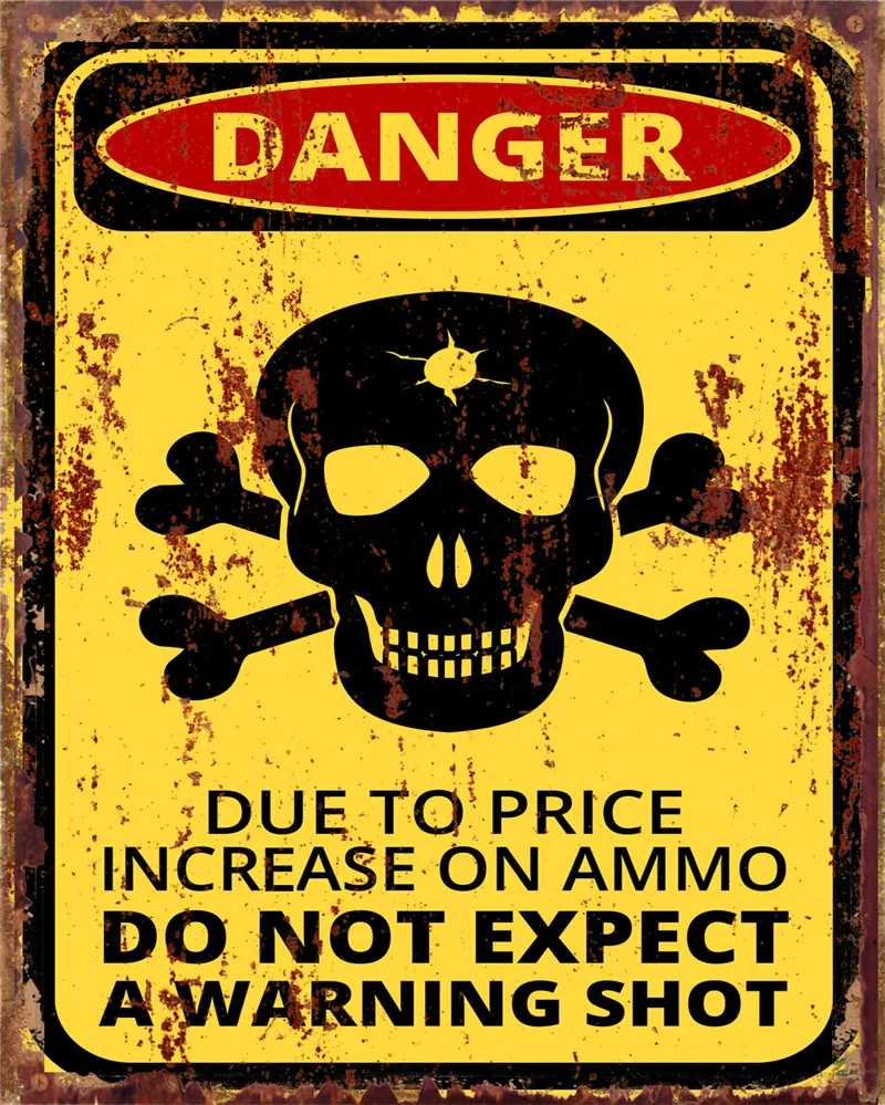 

Warning Sign Poster Vintage Retro Decor Metal Plate Decor for Kitchen Home Decoration Modern Garden Posters for Outside