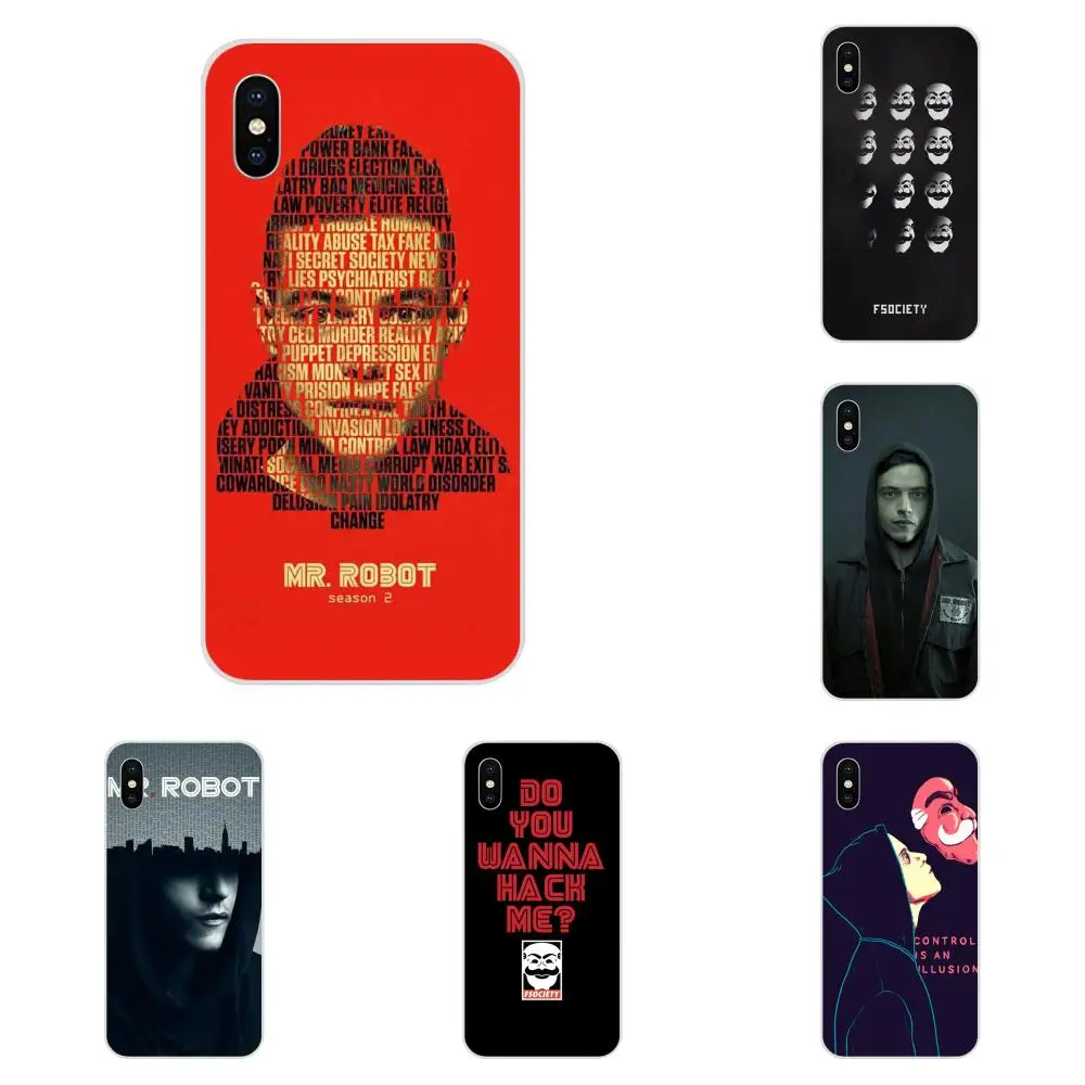 Mr Robot для huawei P7 P8 P9 P10 P20 P30 Lite Mini Plus Pro Y9 Prime P Smart Z 2018 2019 красочные аксессуары