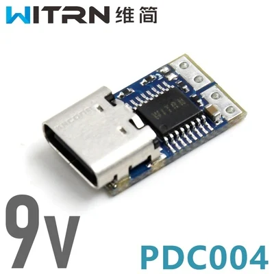Золотой PDC004 PD2 \ 3 к DC spoofing Быстрая зарядка триггер детектор для опроса ноутбук источник питания для изменения тип-c - Цвет: Золотой
