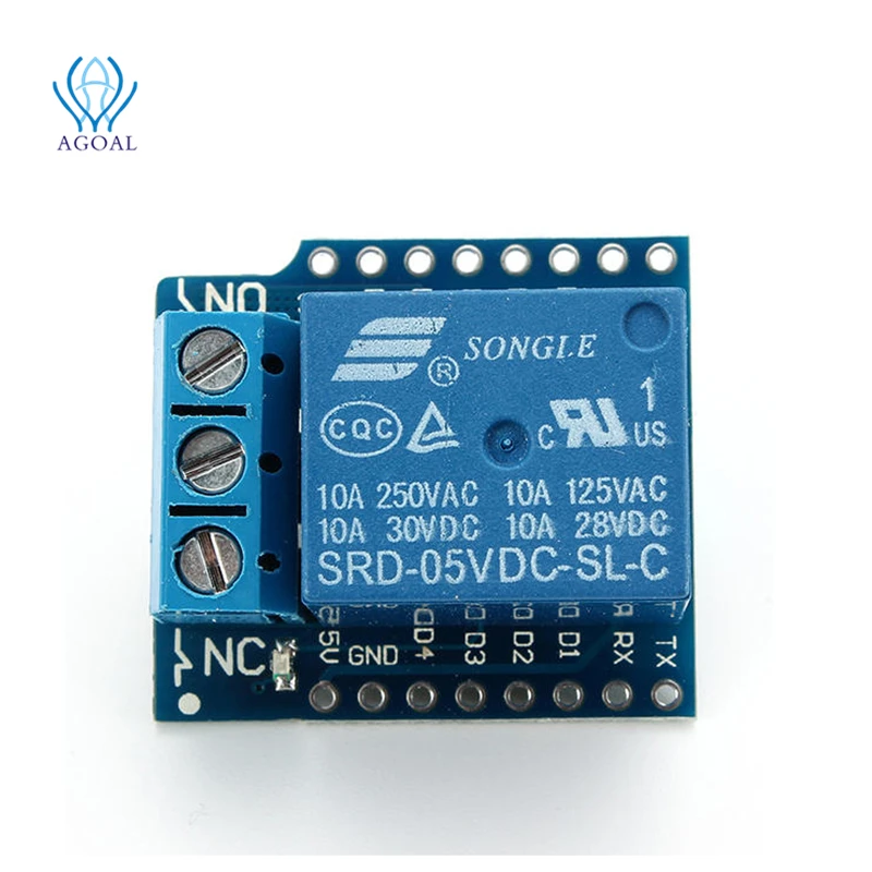 DC 5V 1CH Релейный Щит V2 версия 2 для D1 Mini ESP8266 WiFi беспроводной модуль|Печатные платы| |