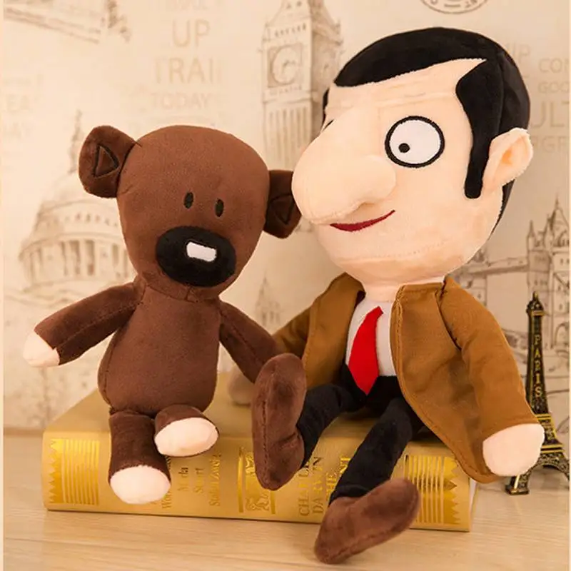 

Mr.B with Teddy Bear Doll Baby Soft Plush Toys For Children Sleeping Mate Stuffed Baby Toys For Infants Birthday Gift