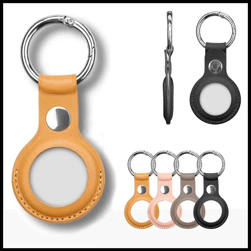 

Кожаный чехол высокого качества для Apple airtag, защитный чехол для Apple Locator Tracker Anti-Lost Device, защитный чехол для ключей