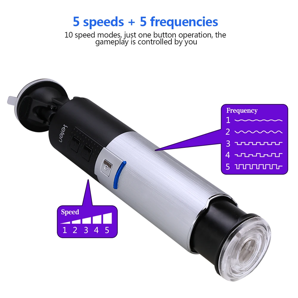 Электрическая Мужская Самолетная чашка Leten автоматическая высокоскоростная