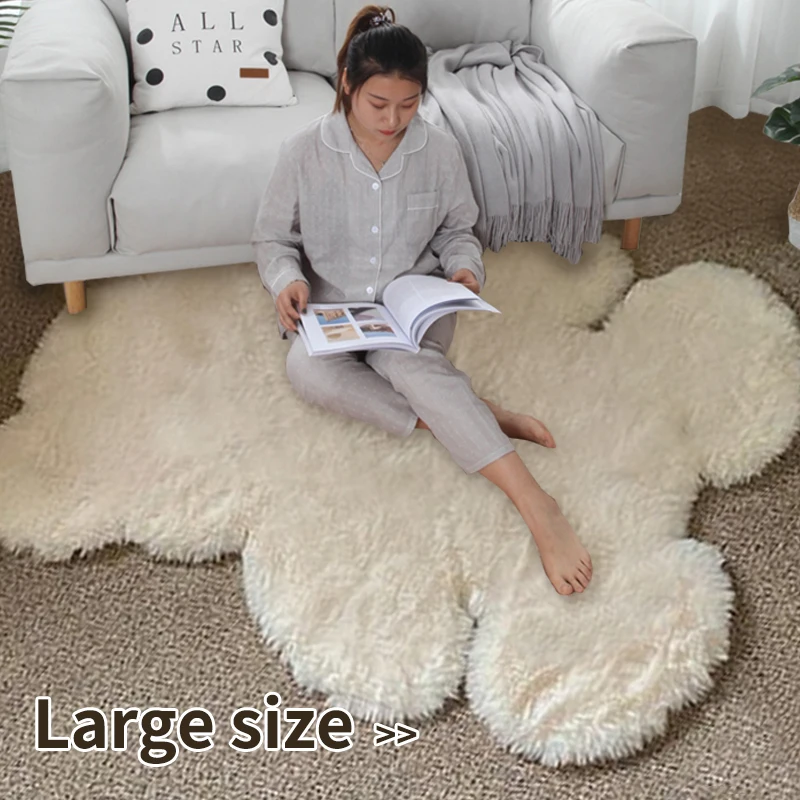 Большой размер коврик &quotмедведь&quot супер мягкий ковер коврики для дома