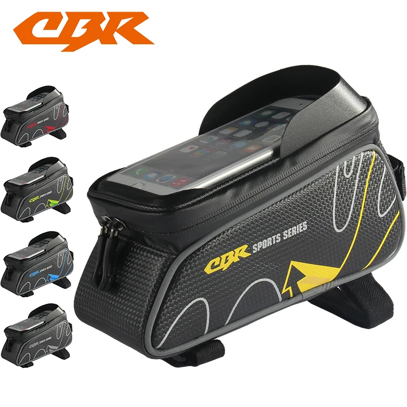 CBR велосипедная передняя Труба сумки 6 дюймов телефон сенсорный экран MTB PU