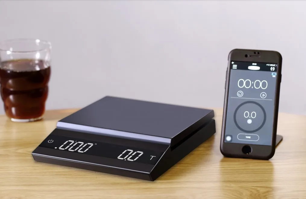 Felicita Parallel coffee scale with Bluetooth digital scale pour coffee Electronic Drip Coffee Scale with Timer
