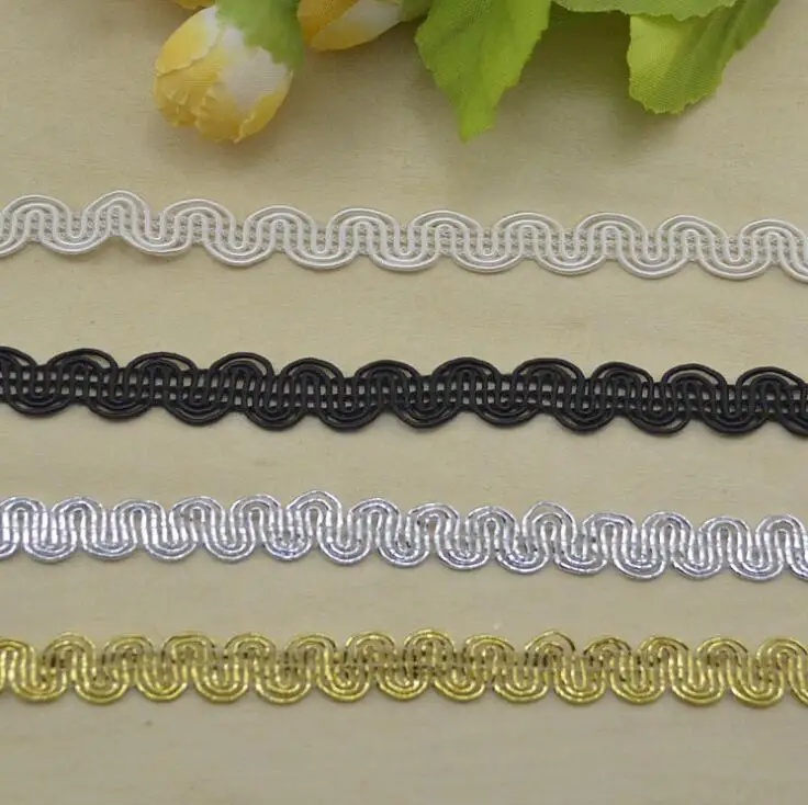 Лента с золотым слитком длиной 100 м клейкая лента обрезка аксессуары для одежды