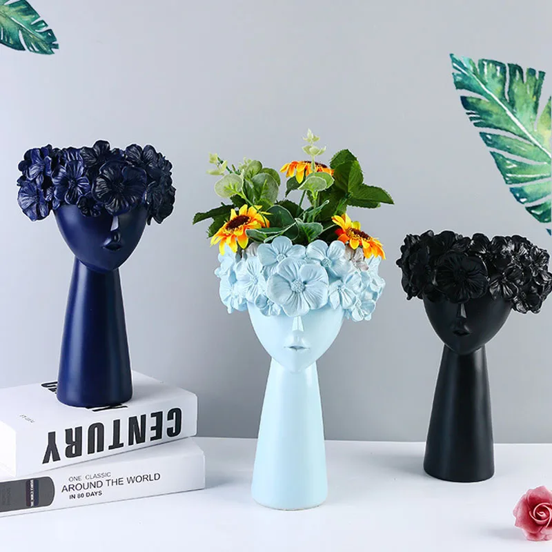 Абстрактная фигурка цветка красивая скульптура Цветочная композиция аксессуары