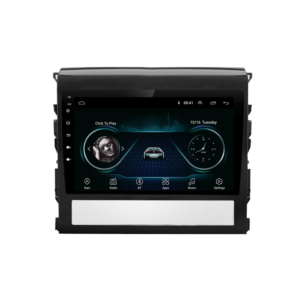 4G LTE Android 8,1 подходит для TOYOTA Land Cruiser-Мультимедиа стерео автомобильный dvd-плеер навигация gps радио