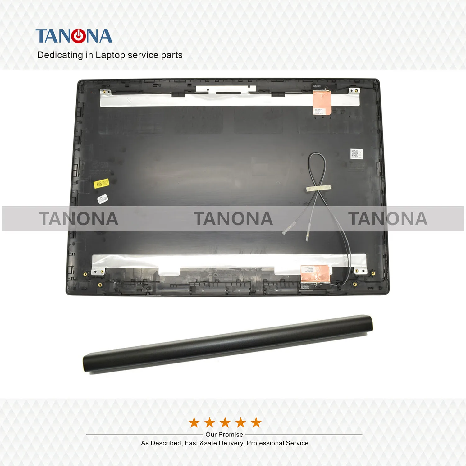 Новая задняя крышка Orig AP13R000120 Blk для Lenovo Ideapad 320 15 15ISK 15IAP 15IKB 15ABR 15AST с антенной и
