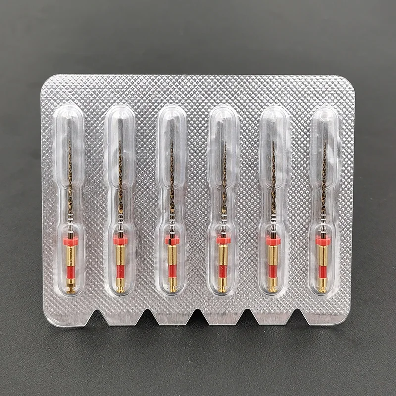 

Dental Wave Gold One Files 6pcs/pack Reciprocational Large Primary Files Rotary Dental Endo NITI Files Endodontic Dental Files