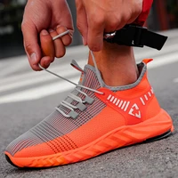 spring new men casual shoes lace up men shoes lightweight comfortable breathable walking sneakers tenis mesh air mesh