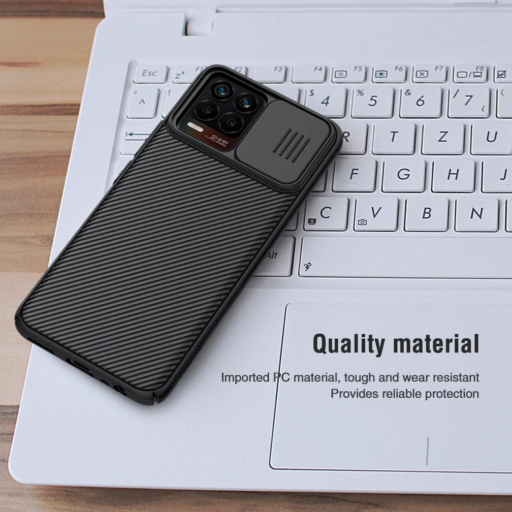 for oppo realme 8 pro case nillkin camshield camera protection case slide privacy phone shell for oppo realme 8 back cover free global shipping