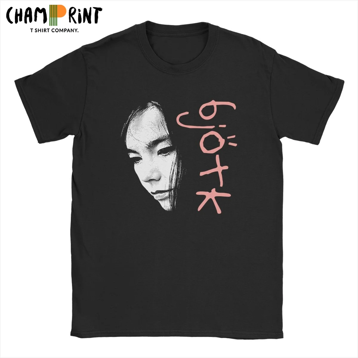 Мужская футболка в стиле ретро Bjork Fan Art Винтажная Исландии музыкальная певица