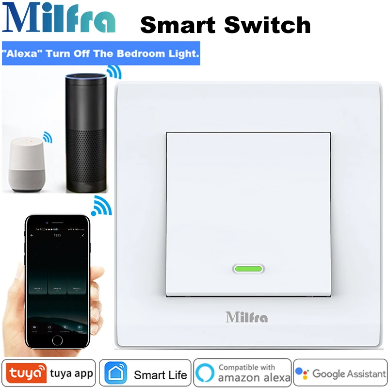 

Смарт светильник ель milза с Wi-Fi, 86 мм, с нулевым проводом