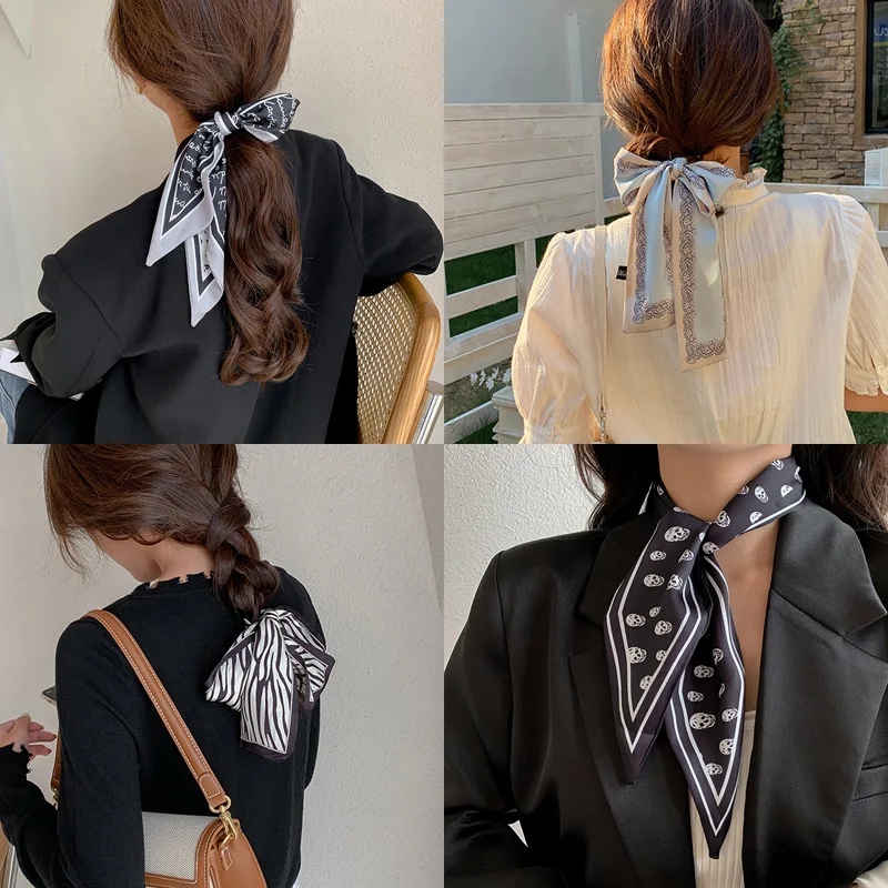 Банты для длинных волос шарф головной платок многофункциональный галстук