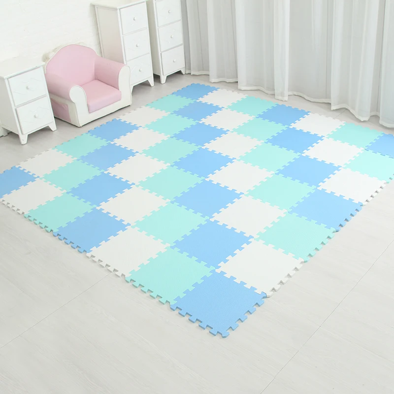 

mei qi cool baby EVA Foam Play Puzzle Mat for kids/ Interlocking Exercise Tiles Floor Carpet Rug,Each 30X30cm,18 or 24pc 30pcs