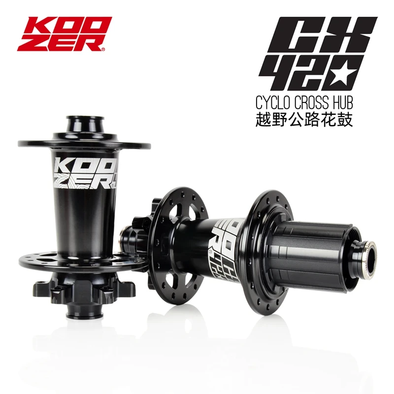 Koozer 2019 Newest CX420 6 Pawls 72 Clicks 28 Holes Road Bike Disc Brake Bicycle Hub QR 8 9 10 11S Thru Axle 12*100 12*142 | Спорт и