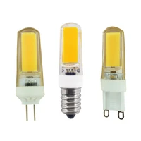 g9 g4 e14 led 220v 3w led lamp 2609 smd cob bulb lamp light 360 beam angle chandelier lights replace halogen