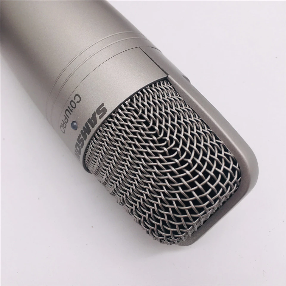 Samson C01U Pro USB Студийный конденсаторный микрофон для профессионального радио диктофона, речевого повествования