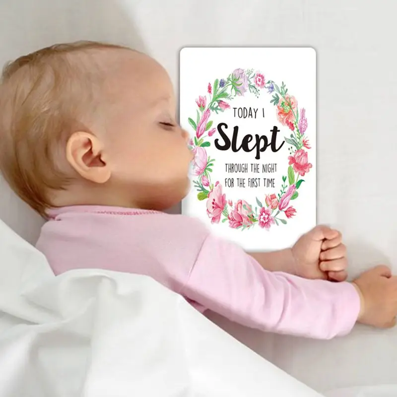 

Baby Milestone Photo Cards Moment Photo Cards Age Markers & Unique Firsts Baby Shower Gift Set