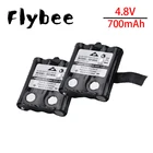 Никель-металлогидридный аккумулятор 4,8 в, 700 мА  ч, для MOTOROLA TLKR T4 T5 T6 T7 T8 Series, модель 2 шт.