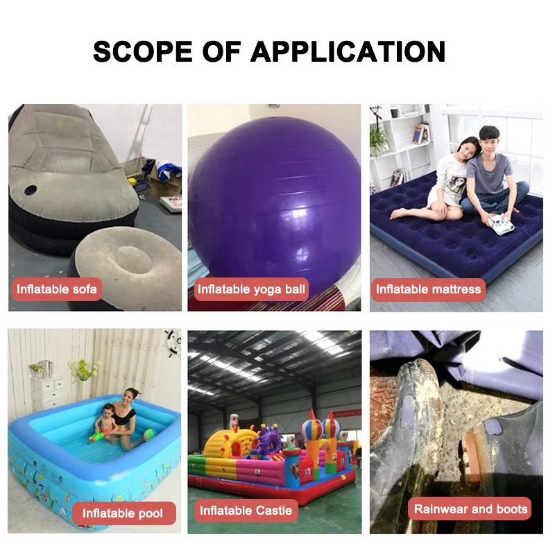 NEW 10PCS PVC Glue for Air Mattress Inflating Bed Boat Sofa Repair Kit Patches | Спорт и развлечения