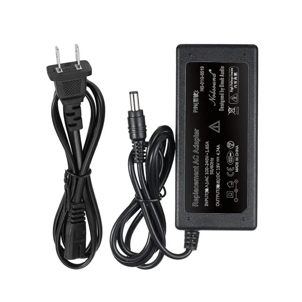 Nobsound DC 19V 3.42A Мощность адаптер Универсальный Питание Зарядное устройство Вход 100-240V 50/60Hz для цифровой усилитель - Цвет: USA Plug