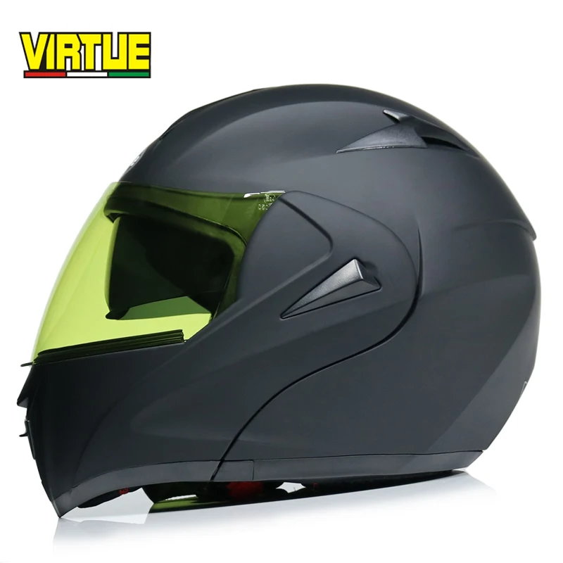 Safe Motorcycle Helmets Flip Up Helmet racing helmets Double Lenses MOTO Helmet Modular motorbike helmet DOT