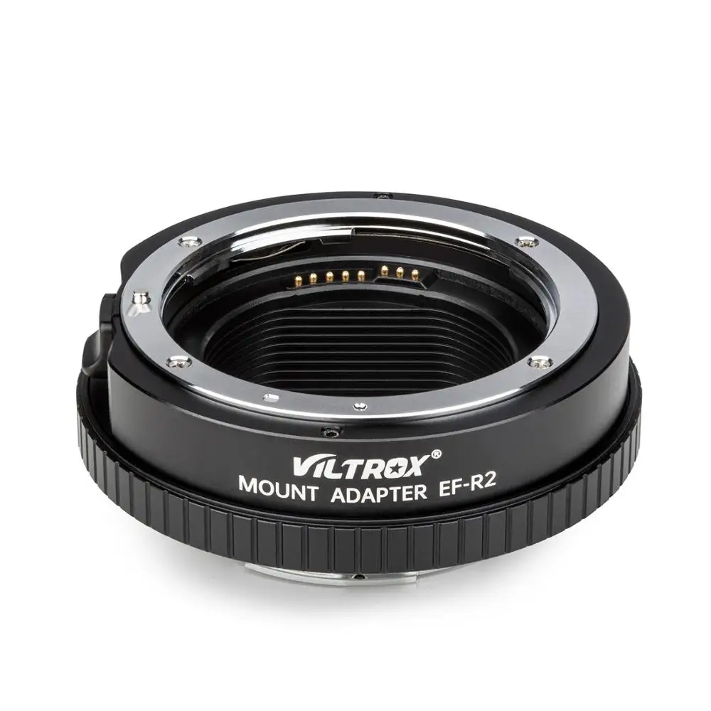 

Viltrox EF-R2 Lens Mount Adapter Auto Focus for CanonEF/EF-S lens to EOSR/ EOSRP with Functional Control Ring