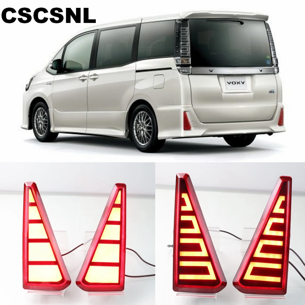 CSCSNL 1 пара мульти-функции Автомобильный светодиодный задний противотуманный
