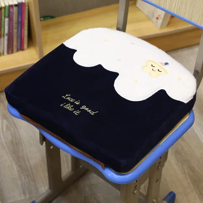 

High Quality Pink Cushion Long Plush Cat Paw Chair Seat Cushion Back Cushion Comfortable Thick Stool Butt Office Cushion