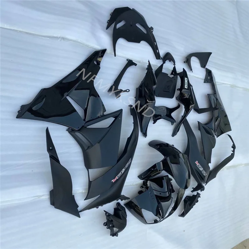 Комплекты обтекателей на заказ для Kawasaki NINJA ZX 6R 2009 2010 2011 zx6r 09-12 черный обтекатель