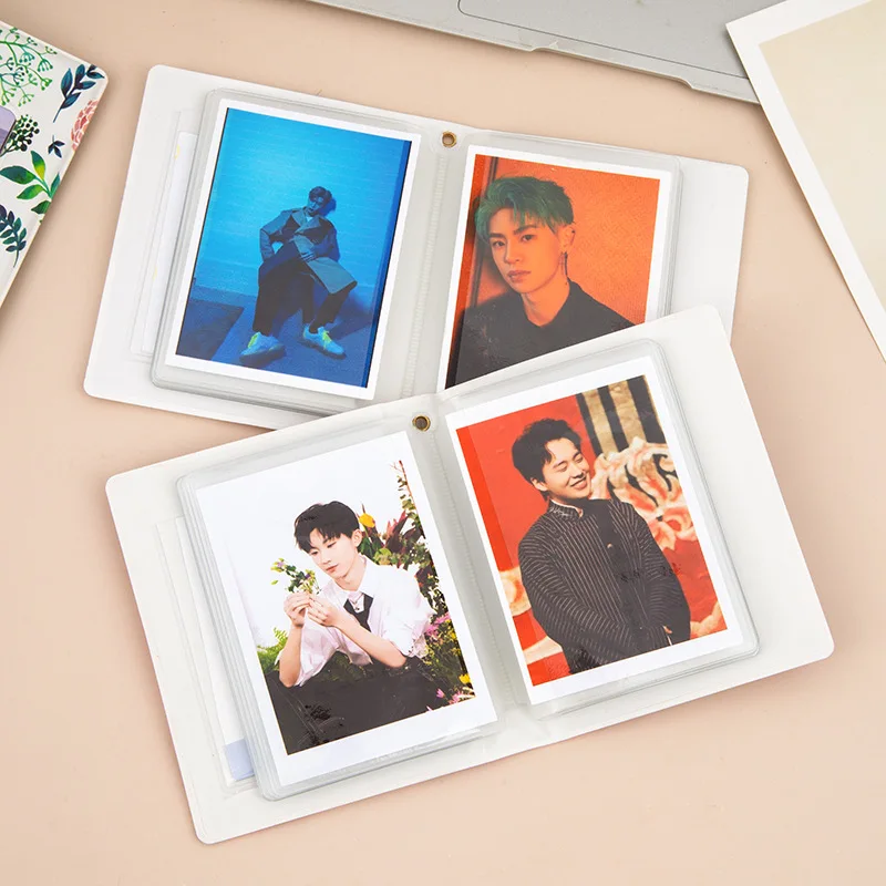 Корейский Ins квадратный вырез 3 дюйма Polaroid Mini Photo Album Interstitial KPOP BTS Card Storage альбом для