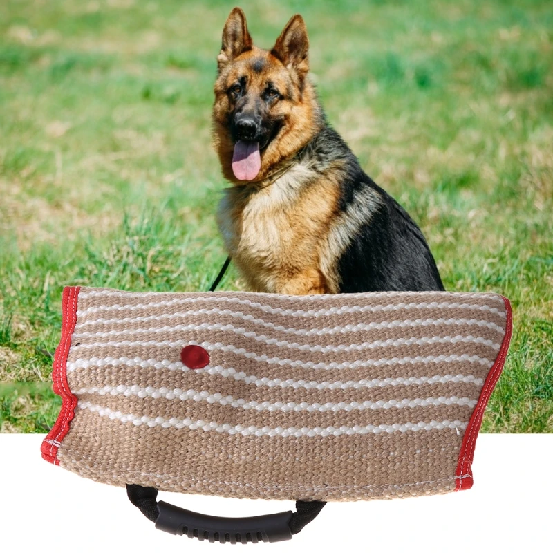 

Durable Dog Bite Sleeve Strong Jute Training Equipment for Medium Large Dogs German Shepherd Training Toys Dropshipping