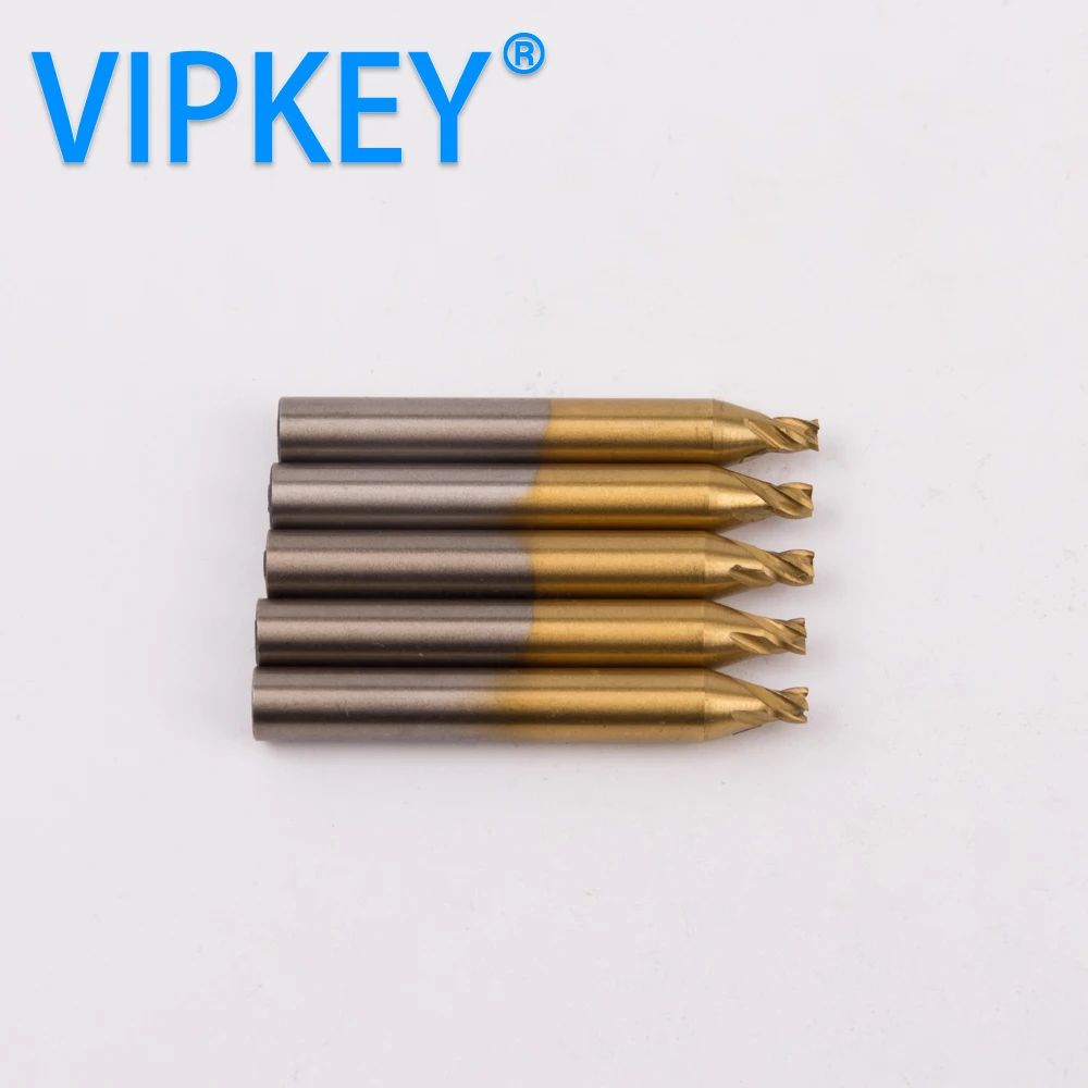 5 шт./лот высококачественные 3 0 мм HSS титанизированная Концевая фреза фрезерный
