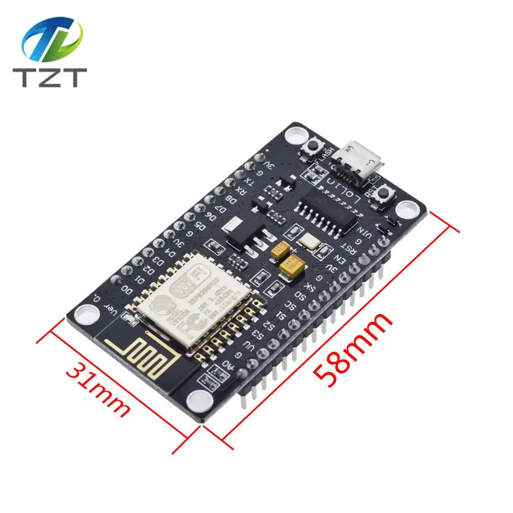 V3 беспроводной модуль NodeMcu 4 м байт Lua WIFI Интернет вещей макетная плата ESP8266 ESP 12E