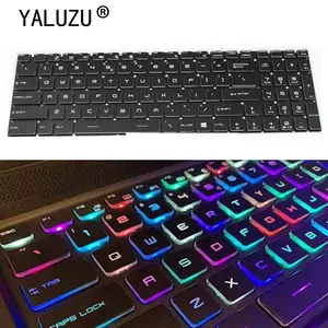 Полноцветная английская клавиатура с RGB подсветкой Per-key для MSI GE63 GE73 GS73 Raider 8RE 8RF GS63 GS73 Stealth 8RD 8RE GT63 US