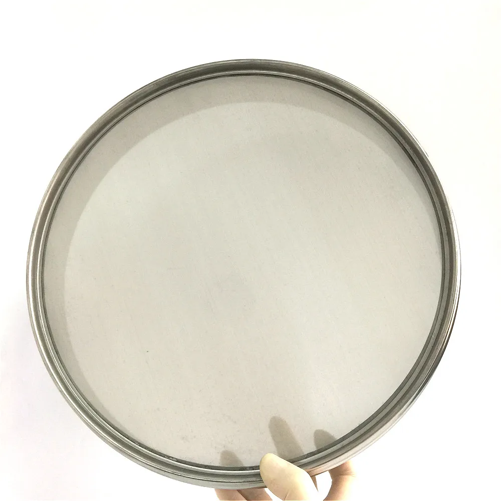 Тестовое сито все 304 SUS лабораторный стандарт выборочная проверка pharcopeia диам. 30 см