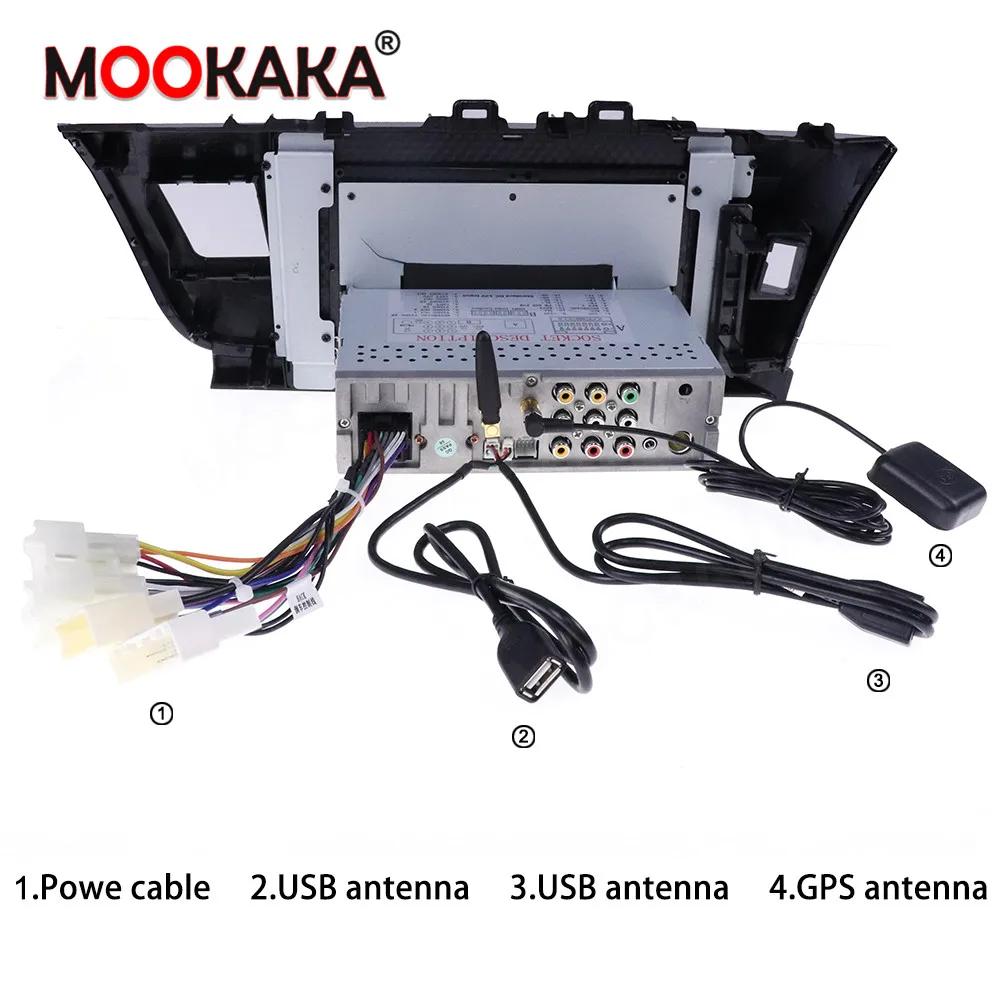 GPS навигатор радиоплеер для Toyota Corolla 2014 2015 2017 Android 10 0 мультимедийный автомобильный
