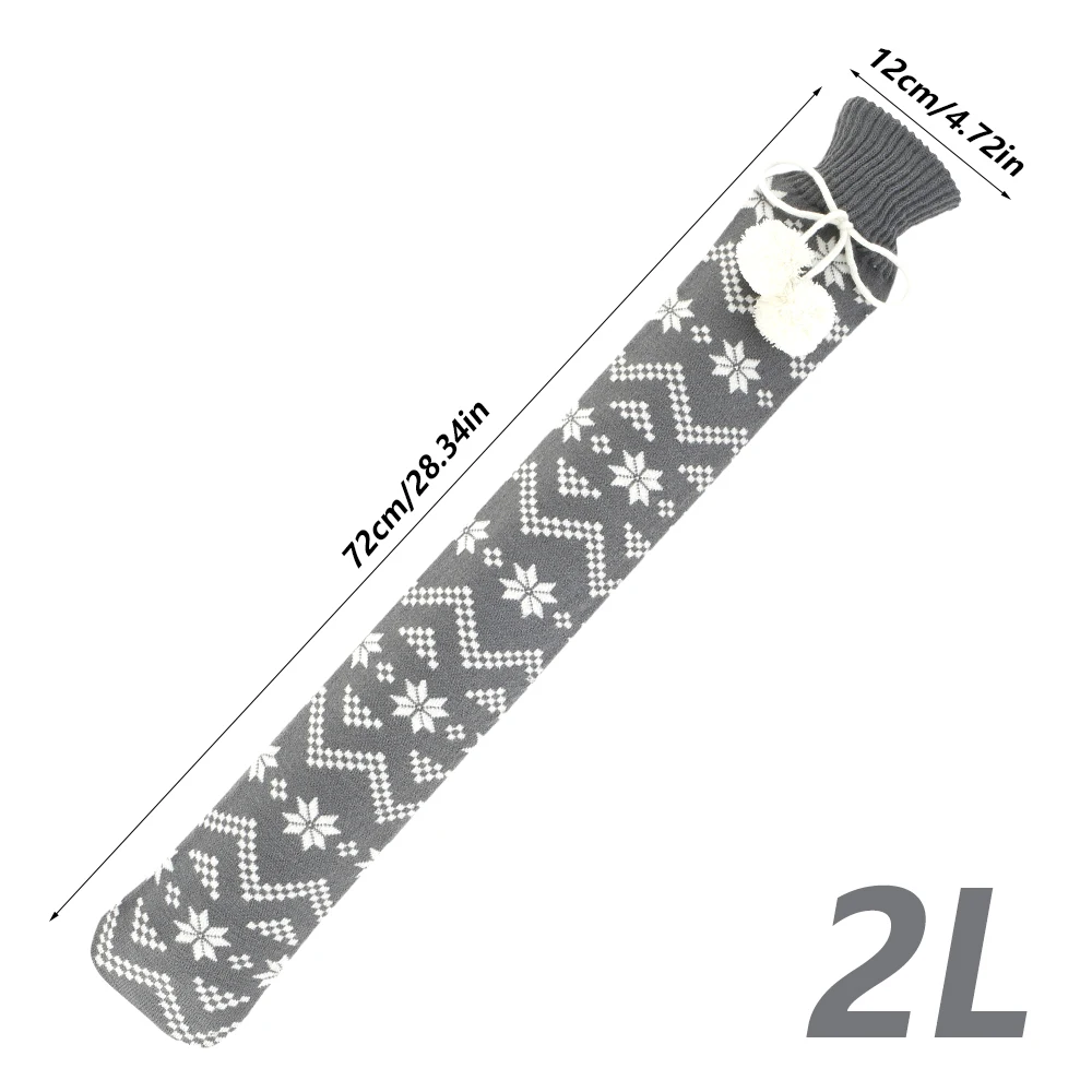 

Hot Water Bag Water Injection Rubber Warm Long Strip Water Bag Hand Bottle for Waist Hand Foot Warming Therapy Warmer Bags