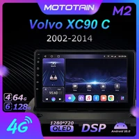 ownice 6g128g android 10 0 car radio for volvo xc90 c 2002 2014 multimedia player video audio 4g lte gps navi