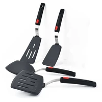silicone spatula stainless steel flexible frying spatula steak spatula innovative kitchen tool