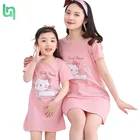 Модная детская одежда, летние платья для девочек, детские пижамы, хлопковая ночная рубашка принцессы, одежда для сна для девочек, детская ночная рубашка с единорогом