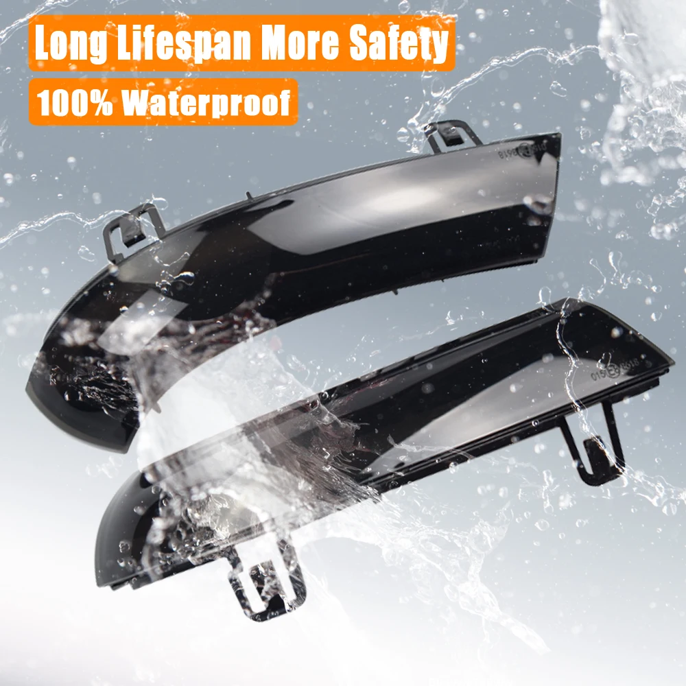 Динамические светодиодсветодиодный поворотники для зеркала заднего вида