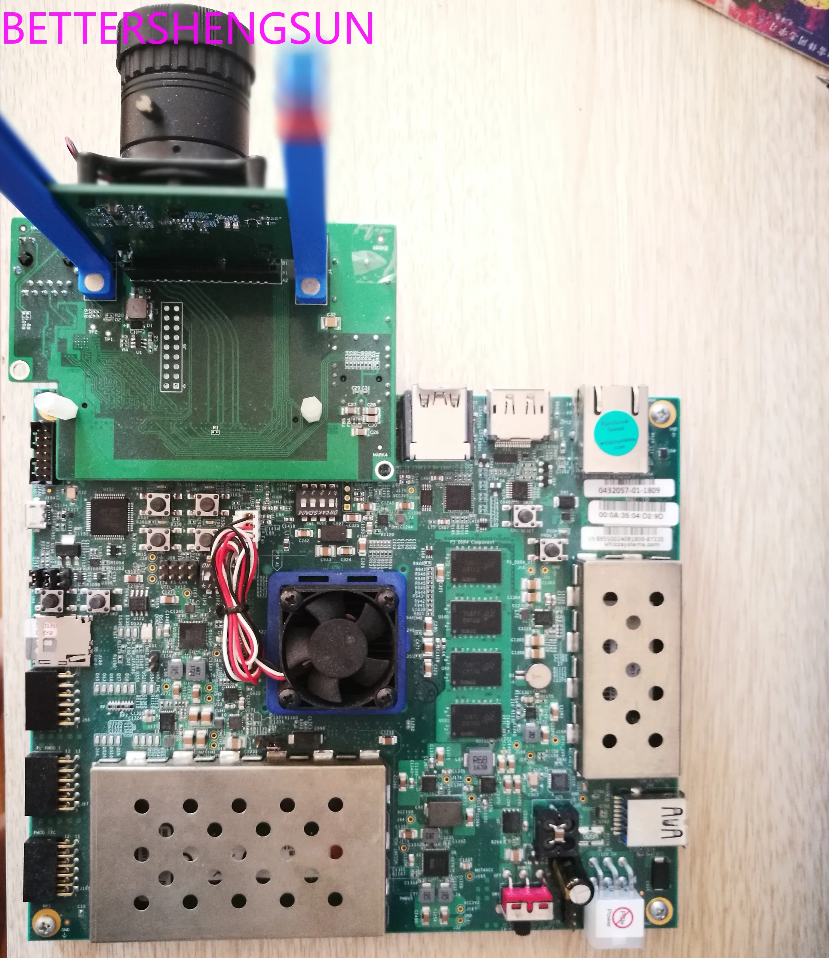 Плата оценки IMX117/IMX172 Адаптированная к FMC например ZCU104/ZC706/ZC702/AC701/KC705